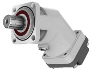 斜軸柱塞泵，排量12cc-108cc，最高壓力可達(dá)400bar，ISO法蘭連接。