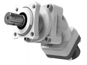 PBA斜軸柱塞泵，排量17cc-105cc，最高壓力可達(dá)400bar，ISO法蘭連接。